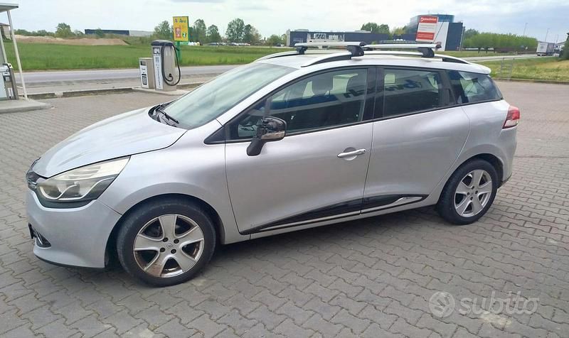 Usata Renault Clio GrandTour 75 CV (55 kW) 2014 Grigio Station wagon