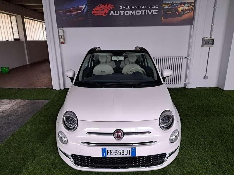 Usata Fiat 500C Lounge 69 CV (50 kW) 2016 Bianco Cabrio