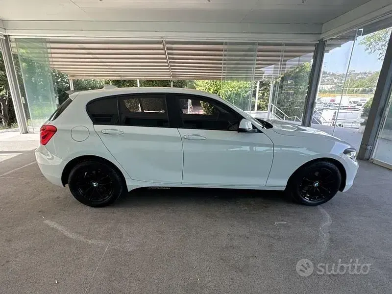 Usata BMW 116 M Sport 116 CV (85 kW) 2019 Bianco Utilitaria