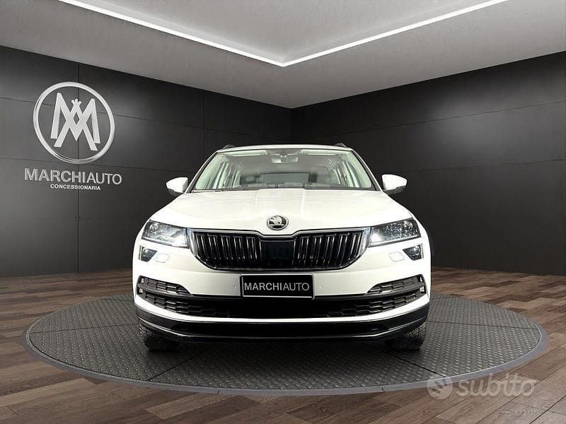 Usata Skoda Karoq Ambition 116 CV (85 kW) 2020 Bianco SUV