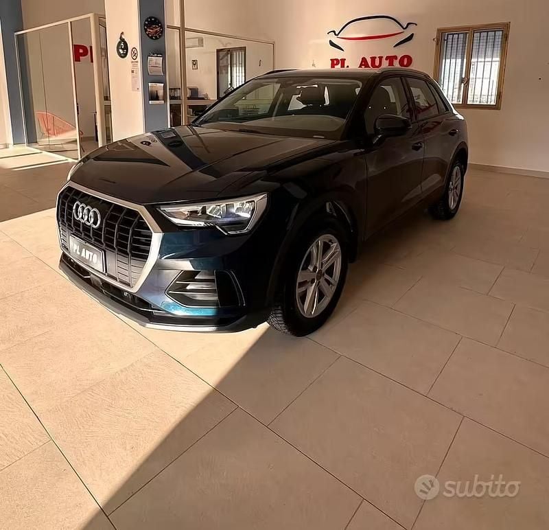 Usata Audi Q3 Advanced 150 CV (110 kW) 2020 Blu SUV
