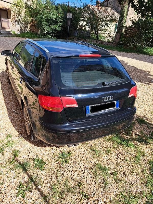 Usata Audi A3 S-Line 140 CV (102 kW) 2008 Nero Berlina