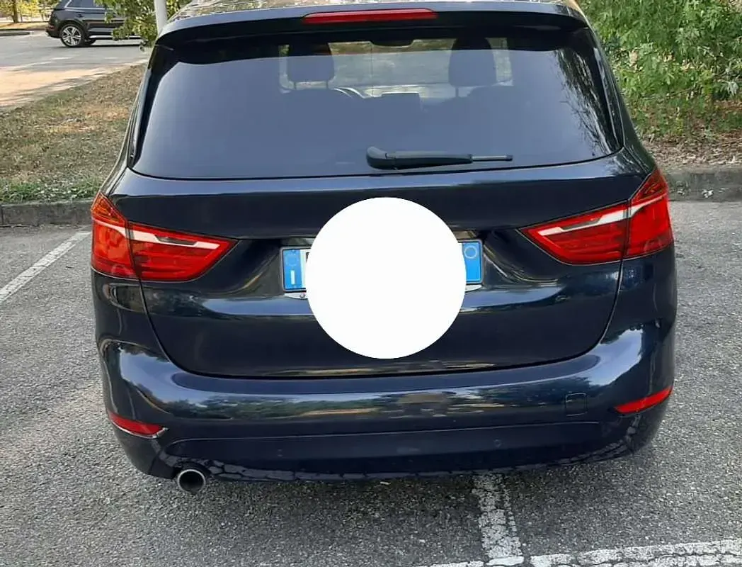 Usata BMW 216 Gran Tourer 116 CV (85 kW) 2015 Blu/azzurro Monovolume
