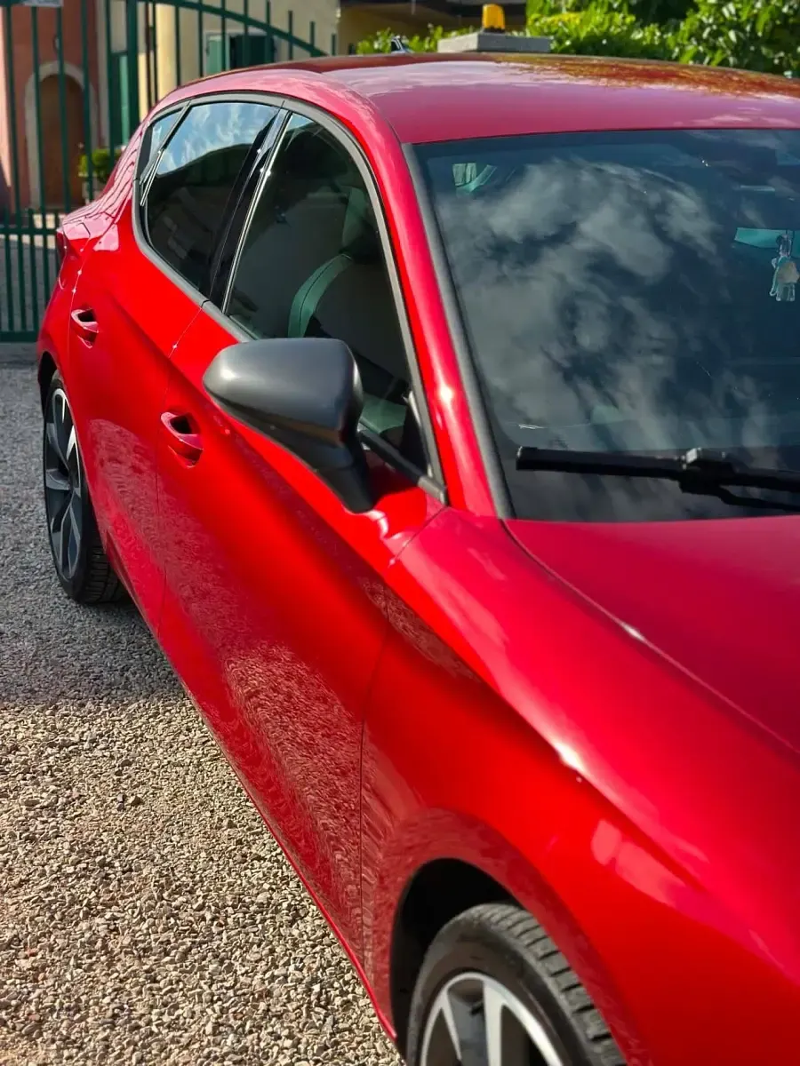 Usata Seat Leon FR 150 CV (110 kW) 2020 Rosso Berlina