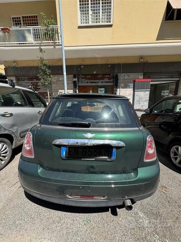 Usata Mini Cooper 98 CV (72 kW) 2012 Verde Utilitaria
