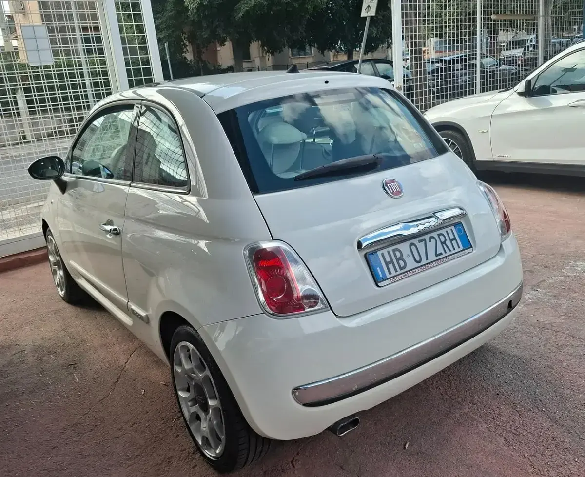 Usata Fiat 500 Lounge 69 CV (50 kW) 2016 Bianco Berlina
