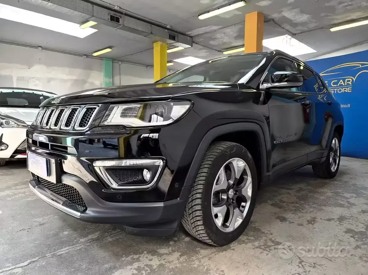 Usata Jeep Compass Limited 140 CV (102 kW) 2019 Nero SUV