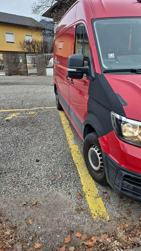 Usata VW Crafter 140 CV (102 kW) 2019 Rosso Furgone
