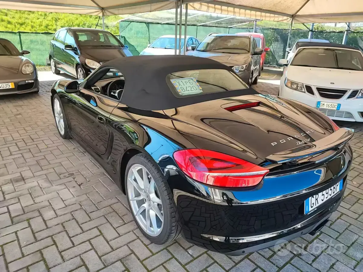 Usata Porsche Boxster 265 CV (194 kW) 2014 Nero Cabrio