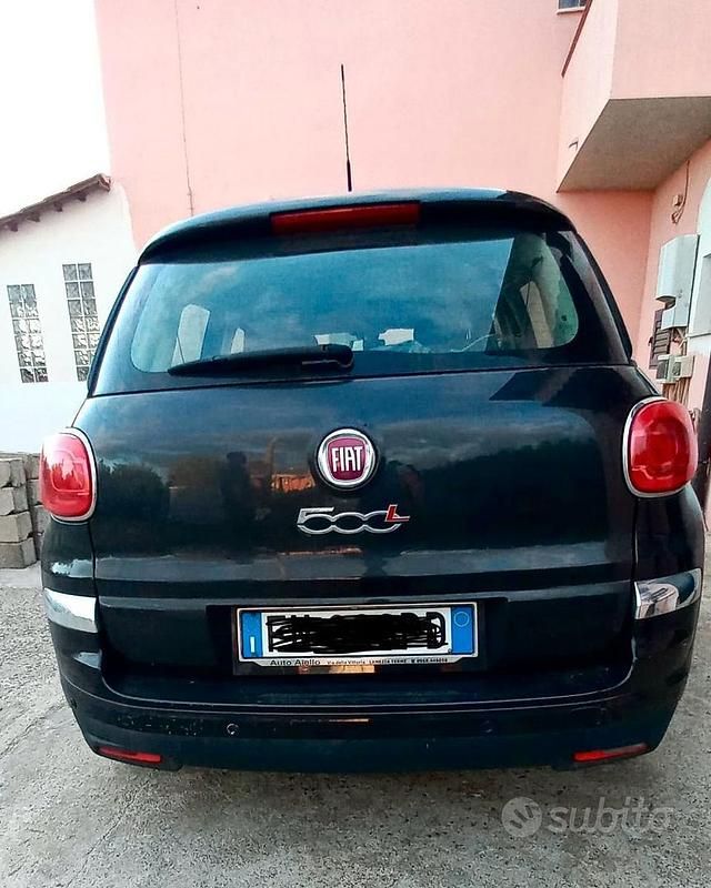Usata Fiat 500L 95 CV (69 kW) 2018 Nero Monovolume