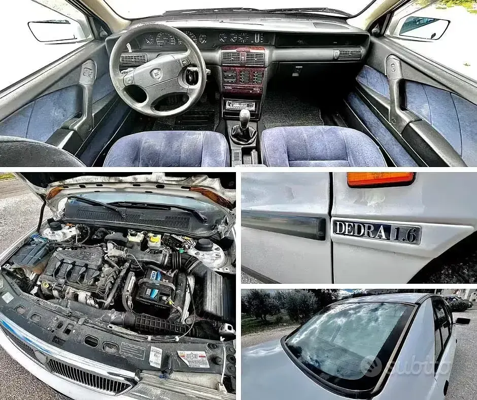 Usata Lancia Dedra 103 CV (75 kW) 1998 Bianco Berlina