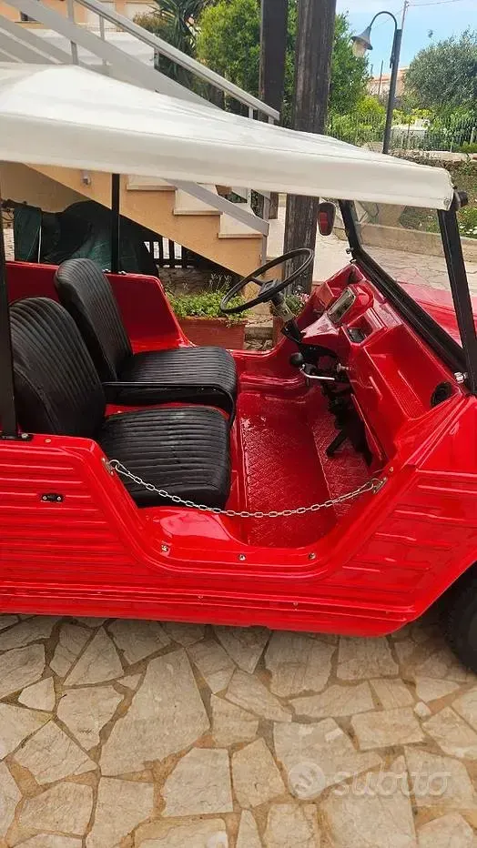 Usata Citroën Méhari 1970 Rosso Cabrio