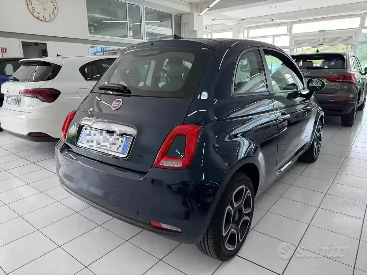 Usata Fiat 500 Club 69 CV (50 kW) 2023 Blu Utilitaria