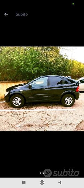 Usata Ssangyong (KGM) Actyon 141 CV (103 kW) 2008 Nero Station wagon