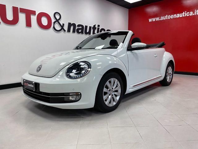 Bianco Usata 2014 VW Maggiolino Design Cabrio | 14.500 € (Buon prezzo) - Immagine 1/3