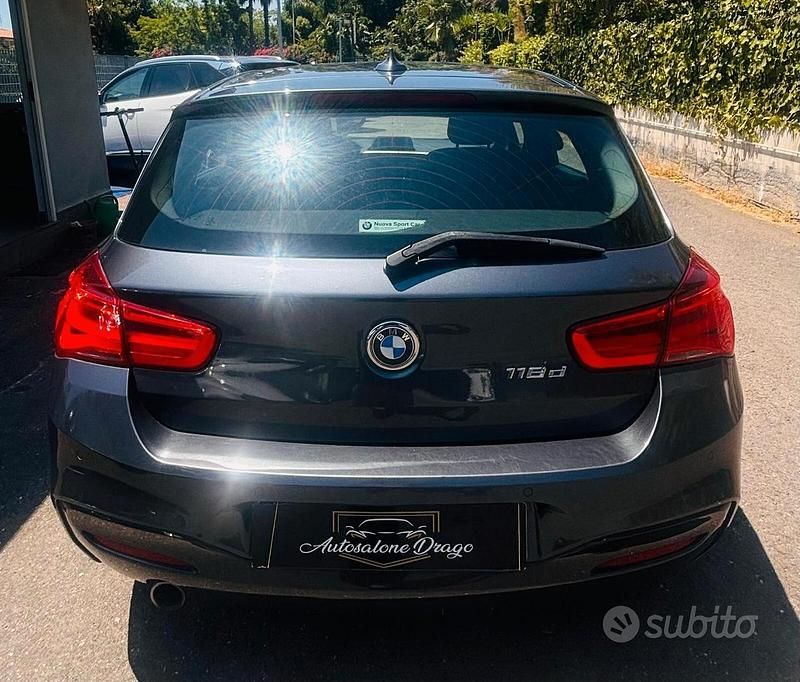 Usata BMW 118 M Sport 149 CV (109 kW) 2018 Grigio Utilitaria