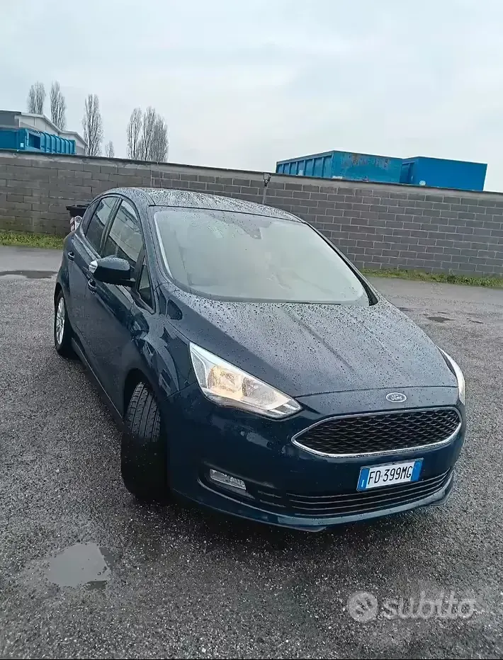 Usata Ford C-MAX 95 CV (69 kW) 2016 Blu Monovolume