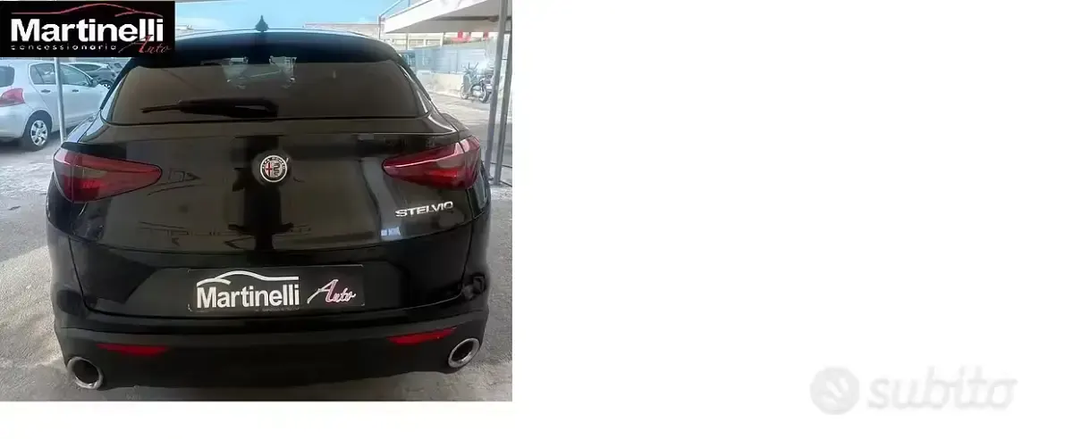 Usata Alfa Romeo Stelvio Executive 179 CV (131 kW) 2018 Nero SUV