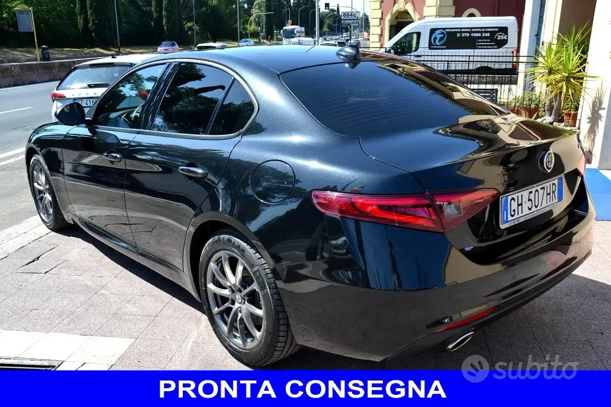 Usata Alfa Romeo Giulia 201 CV (147 kW) 2021 Nero Berlina