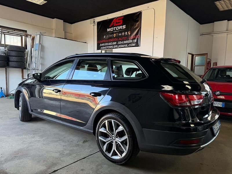 Usata Seat Leon X-Perience 4Drive 183 CV (134 kW) 2015 Nero Station wagon