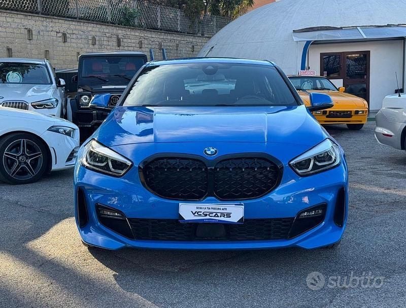 Usata BMW 118 M Sport 136 CV (100 kW) 2021 Blu Utilitaria