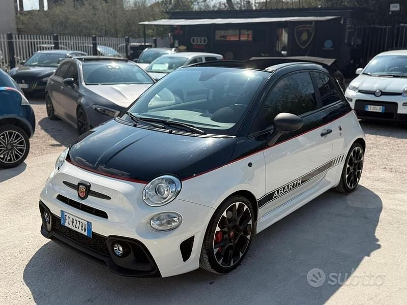 Usata Abarth 595C Turismo 160 CV (117 kW) 2016 Bianco Cabrio