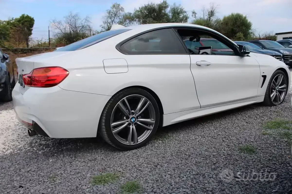 Usata BMW 420 Coupé M Sport 184 CV (135 kW) 2013 Bianco Coupé
