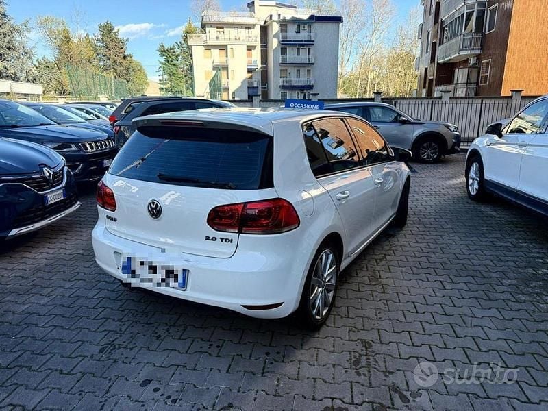 Usata VW Golf VII Highline 140 CV (102 kW) 2012 Bianco Berlina