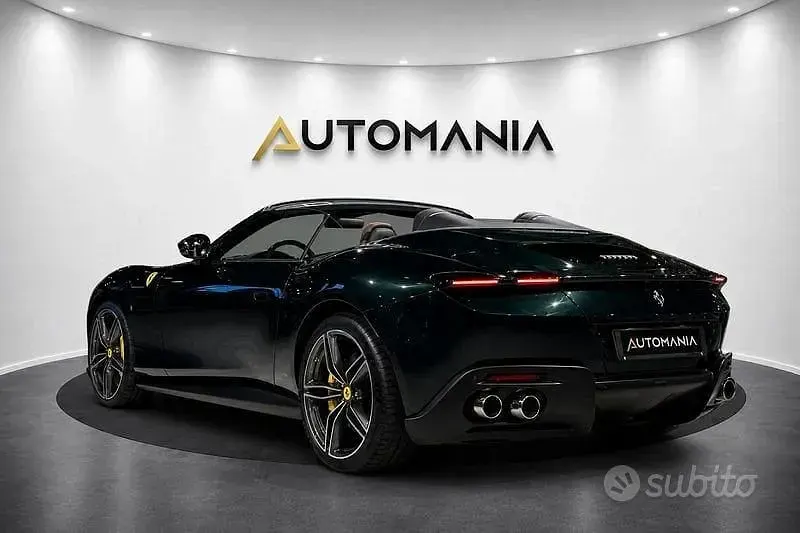 Nuova Ferrari Roma 620 CV (456 kW) 2025 Verde Cabrio