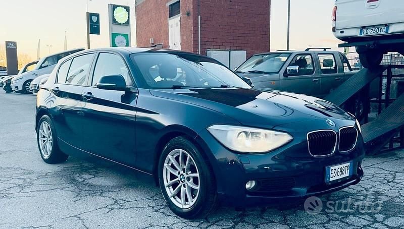 Usata BMW 116 Efficient Dynamics 116 CV (85 kW) 2013 Blu Utilitaria