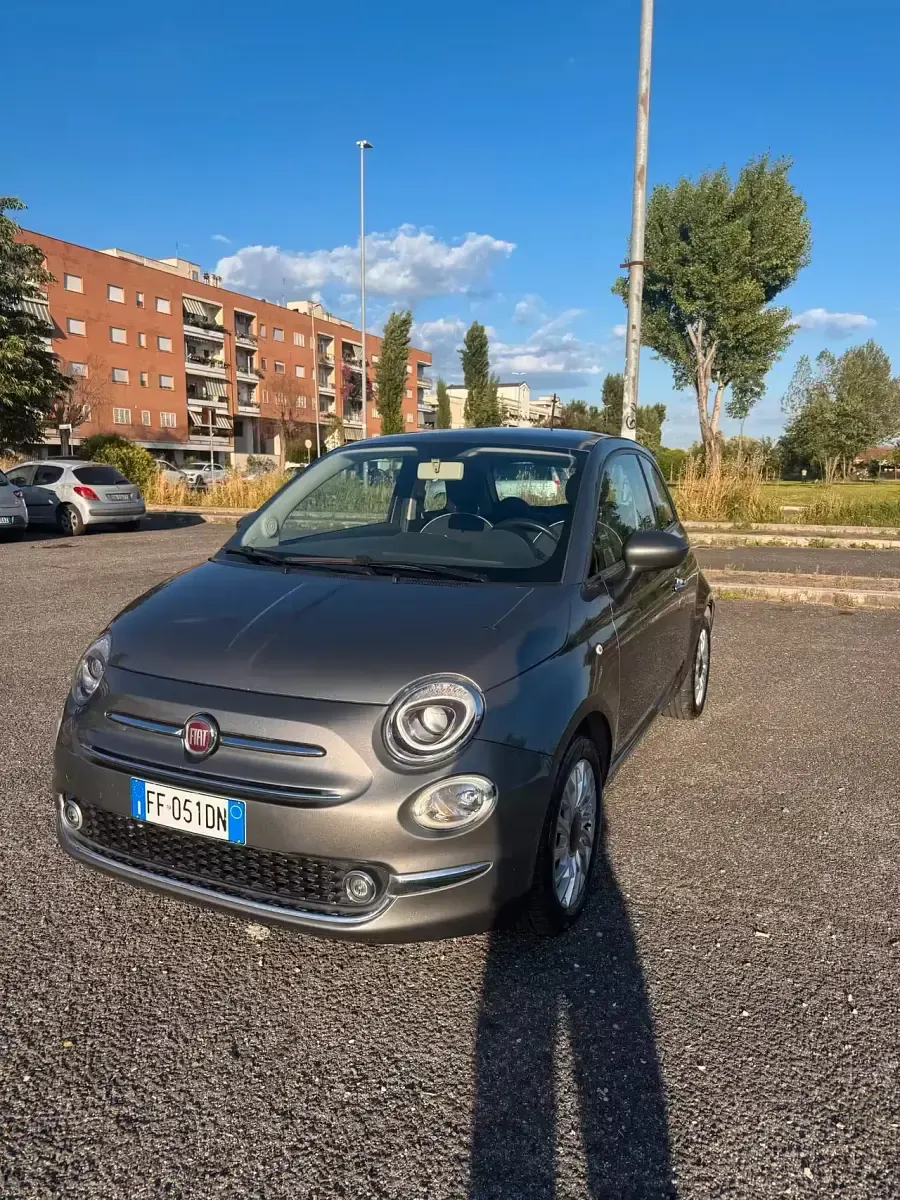 Usado Fiat 500 Lounge 95 CV (69 kW) 2016 Gris Berlina