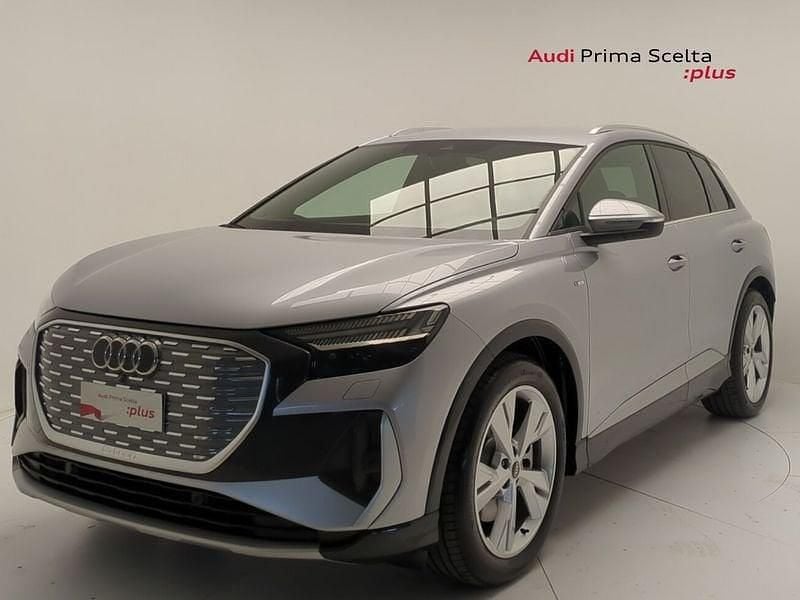 Usata Audi Q4 e-tron S-Line 210 kW (286 CV) 2024 Argento fioretto SUV