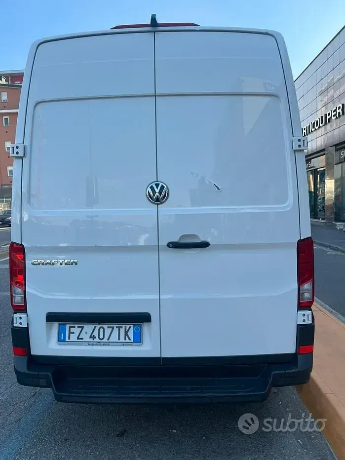 Usata VW Crafter 140 CV (102 kW) 2019 Bianco Furgone