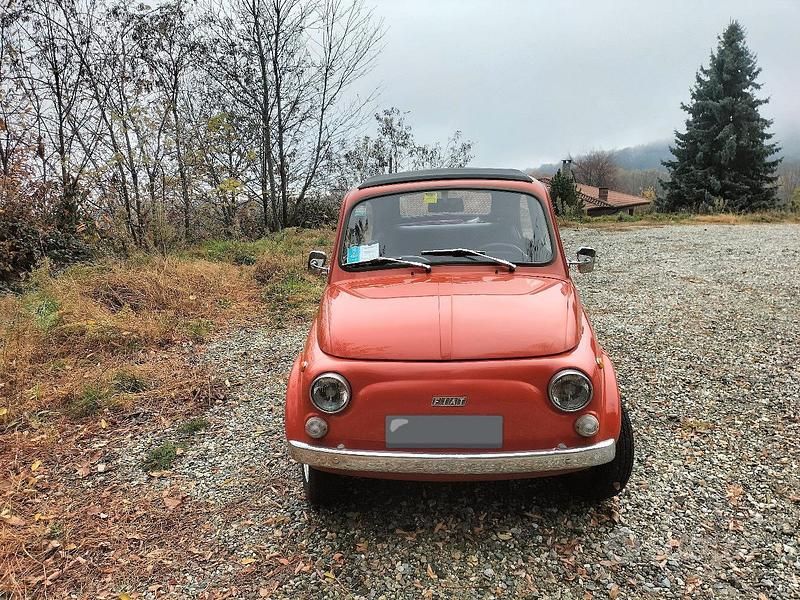 Rosso Usata 1970 Fiat 500 | 6000 € - Immagine 1/4