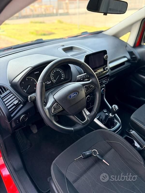 Usata Ford Ecosport S 100 CV (73 kW) 2018 Rosso SUV