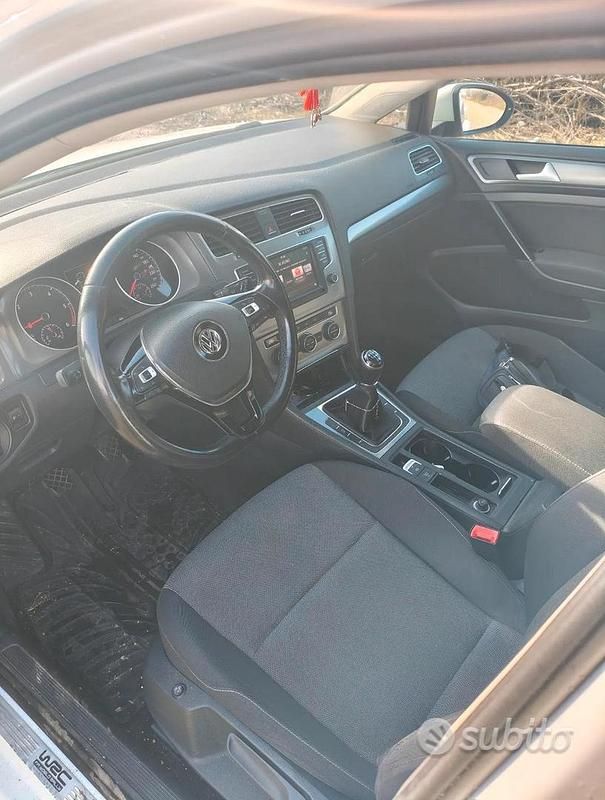 Usata VW Golf VII 110 CV (80 kW) 2016 Bianco Berlina