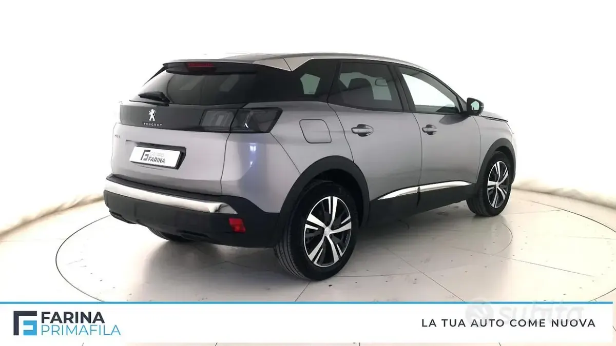 Usata Peugeot 3008 Allure 131 CV (96 kW) 2024 Grigio artense SUV