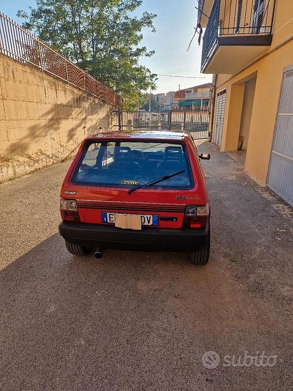 Usata Fiat Uno 105 CV (77 kW) 1987 Rosso Utilitaria