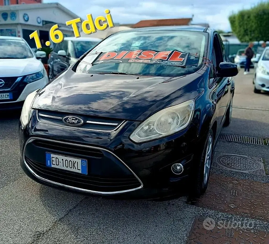 Usata Ford C-MAX Titanium 115 CV (84 kW) 2011 Blu Monovolume