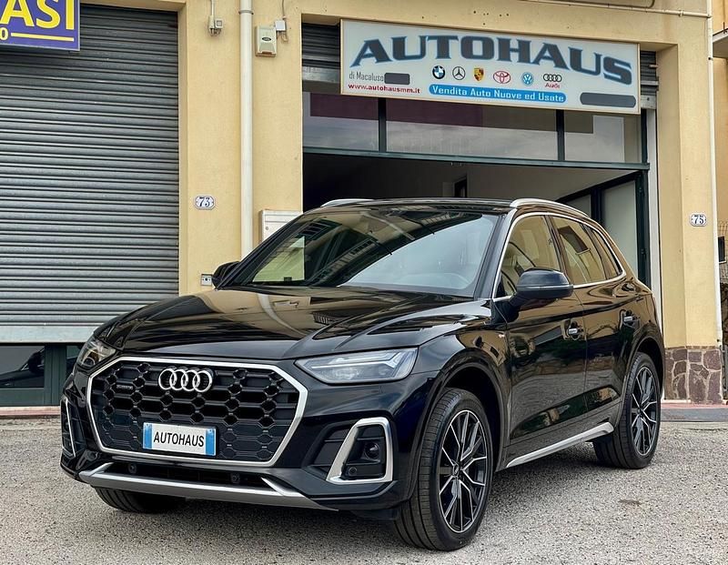 Usata Audi Q5 S-Line 203 CV (149 kW) 2021 Nero SUV