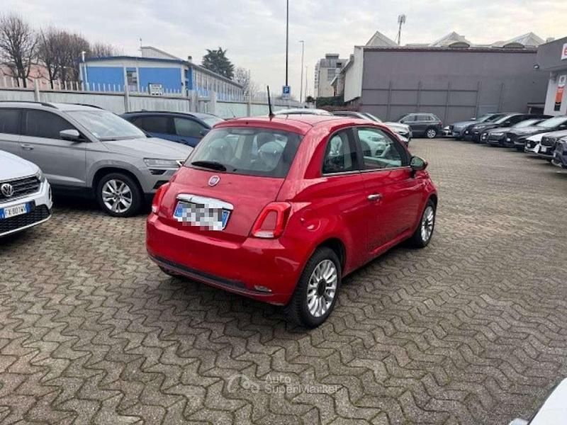 Usata Fiat 500 Pop 69 CV (50 kW) 2018 Rosso Utilitaria