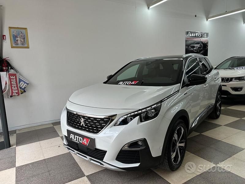 Bianco Usata 2019 Peugeot 3008 GT-line Tre volumi | 14.999 € (Buon prezzo) - Immagine 1/4
