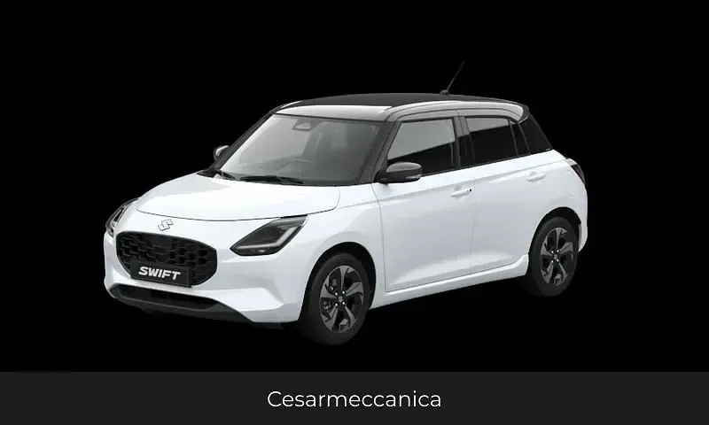 Nuova Suzuki Swift 82 CV (60 kW) 2026 Bianco Utilitaria