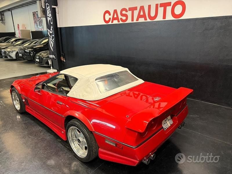 Usata Corvette ZR1 1990 Rosso Cabrio