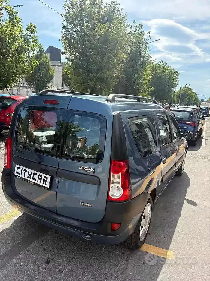 Usata Dacia Logan MCV 87 CV (63 kW) 2008 Blu Station wagon