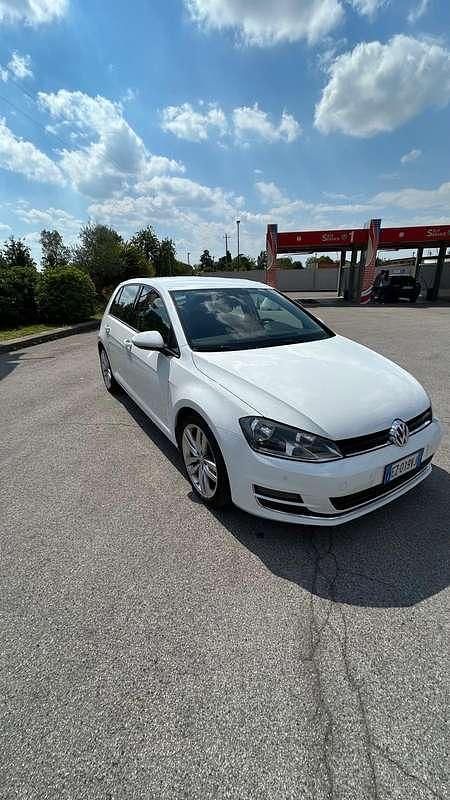 Usata VW Golf VII Comfortline 110 CV (80 kW) 2014 Bianco Berlina