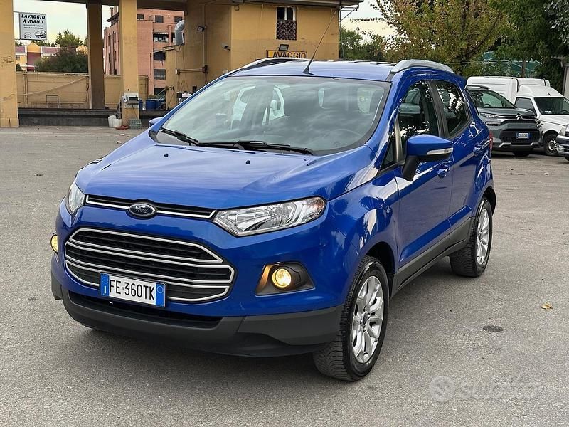 Blu Usata 2016 Ford Ecosport Titanium SUV | 5800 € (Buon prezzo) - Immagine 1/4