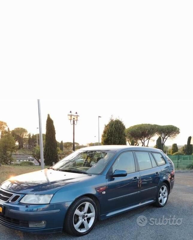 Usata Saab 9-3 150 CV (110 kW) 2007 Blu Station wagon