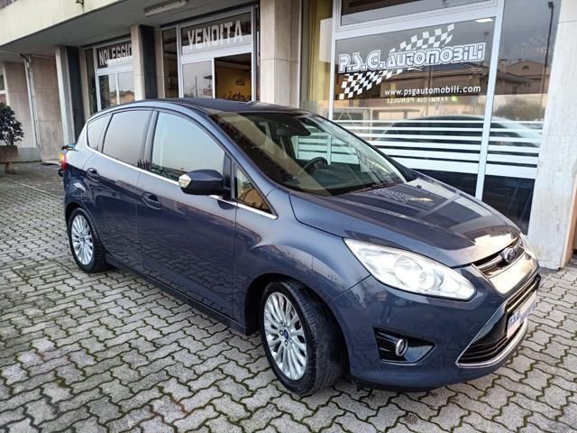 Grigio scuro Usata 2014 Ford C-MAX Titanium Monovolume | 8500 € (Molto cara) - Immagine 1/4