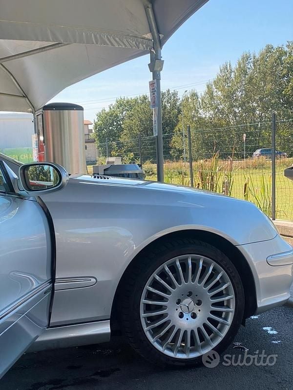 Usata Mercedes CLK240 170 CV (125 kW) 2002 Grigio Coupé